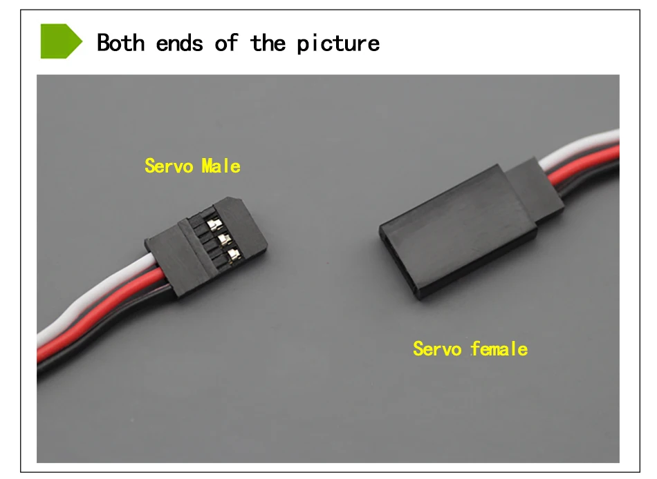 10 шт. сервопривод удлинитель провода кабель для RC Futaba JR мужчин и женщин 60 см 30 см 20 см 10 см 6 см 30 core 60 core