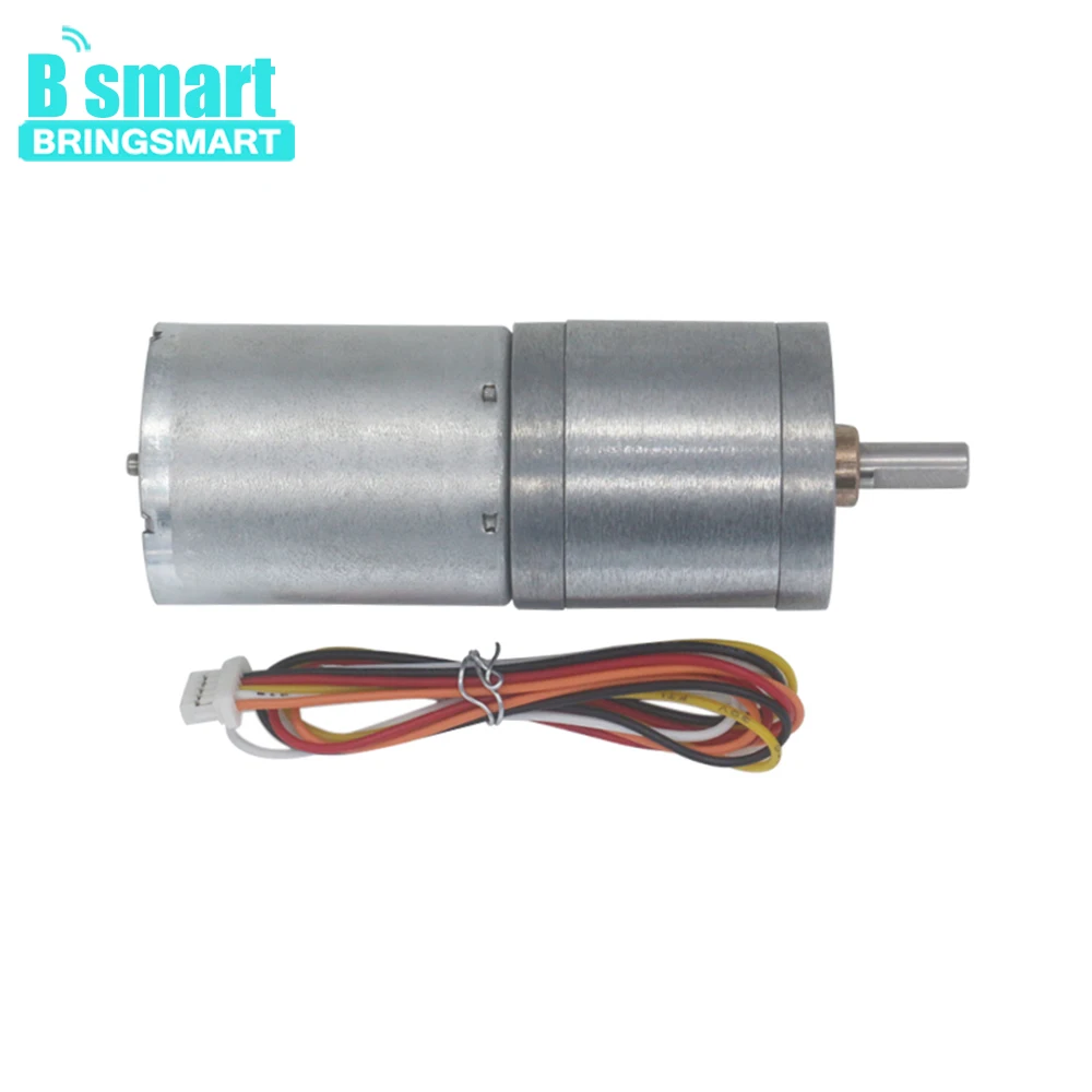 

Bringsmart 12V Wholesale Low Noise Electric Moto BLDC Motor Brushless Motor Speed Adjuste DC Reduction 24V Mini Motor JGA25-2430