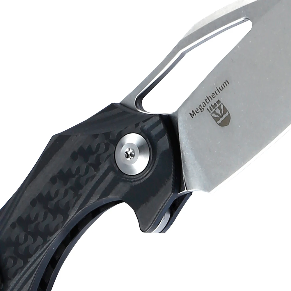 Складной нож Kizer, миниатюрный нож KI3502, нож для выживания, новинка, нож из углеродного волокна, Мини карманный нож для охоты, кемпинга, инструменты