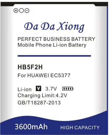 Da Xiong 3600 мАч HB5F2H батарея для huawei 4G Lte wifi маршрутизатор 4G E5375 EC5377 E5373 E5330 E5336 E5372