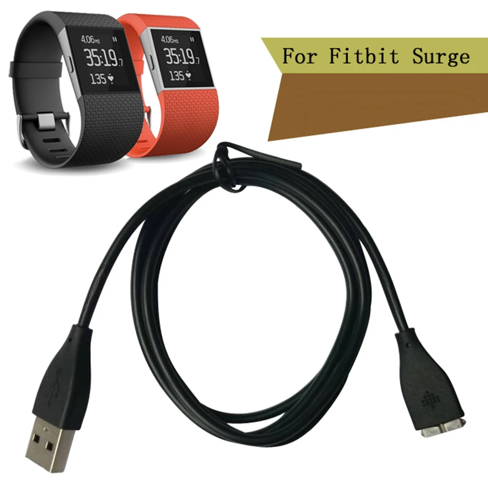 Горячая Замена USB зарядное устройство Шнур зарядный кабель для Fitbit Surge фитнес Superwatch