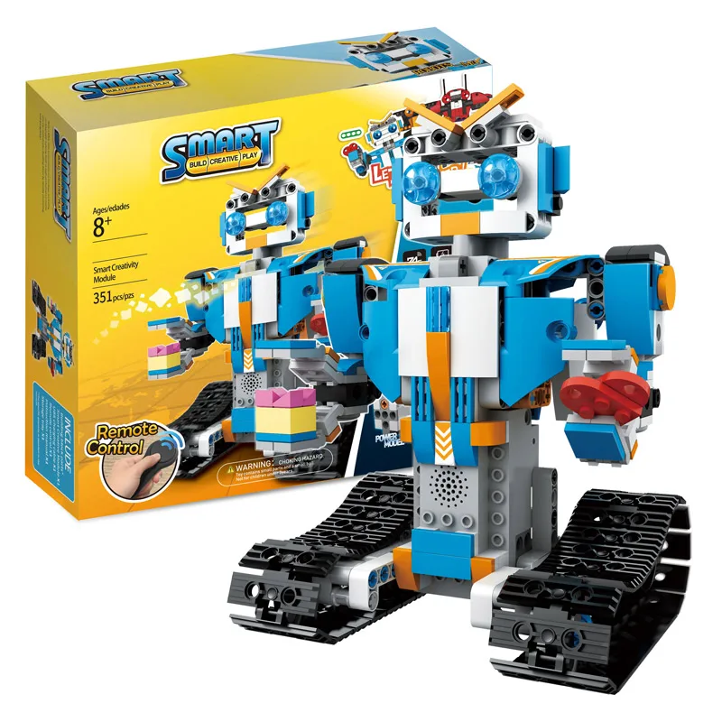 

Technic RC Remote Control Intelligent Robot LegoINGLYs Robot BOOST Creative Technic Toolbox Assemble Blocks Bricks Toys For Boys