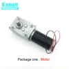 Bringsmart DC Motor 12V Gear Electric Motors 24 volt Reducer Micro Motor High Torque 70kg.cm Worn Gearmotor + Speed Controller ► Photo 3/6