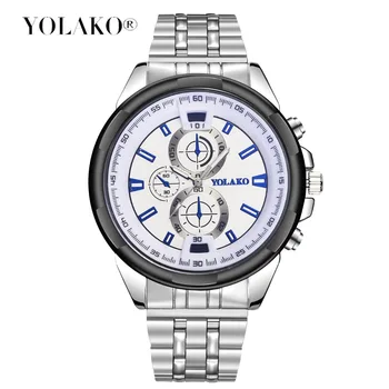 

Reloj Hombre Luxury Brand Watches Men's Watches Mens Watches Stainless Steel Casual Quartz Analog Male Quartz Wristwatch Clock