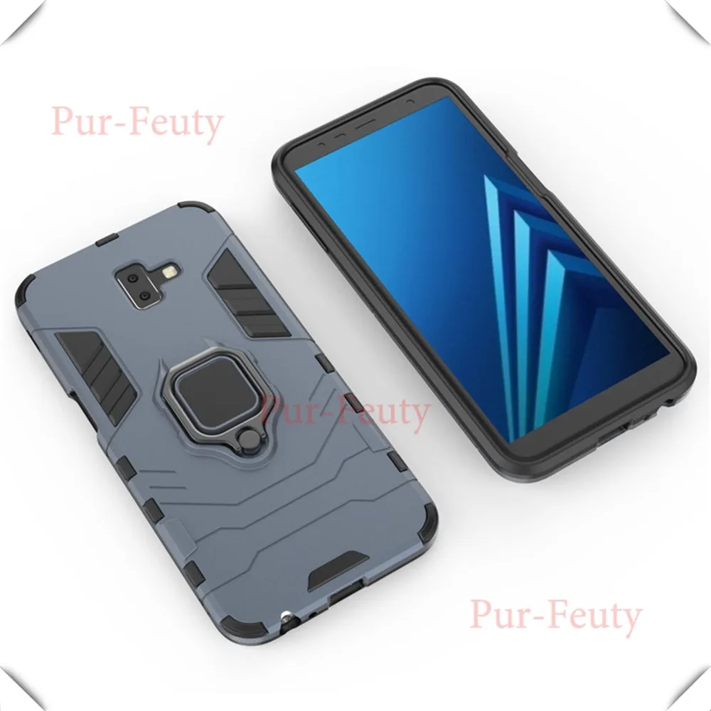 Case For Samsung J6 Plus Armor Fitted Case For Samsung J6 Prime Soft TPU Hard PC Silicon Shockproof Phone Cover Coque Shell Capa (2)