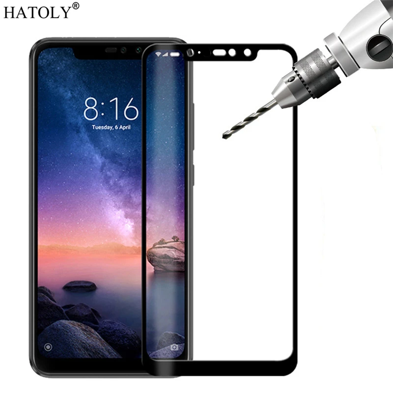 Xiaomi Redmi Note 6 Pro Glass Full Cover Film Screen Protector 6 Tempered For 7 huismerk kopen in de aanbieding