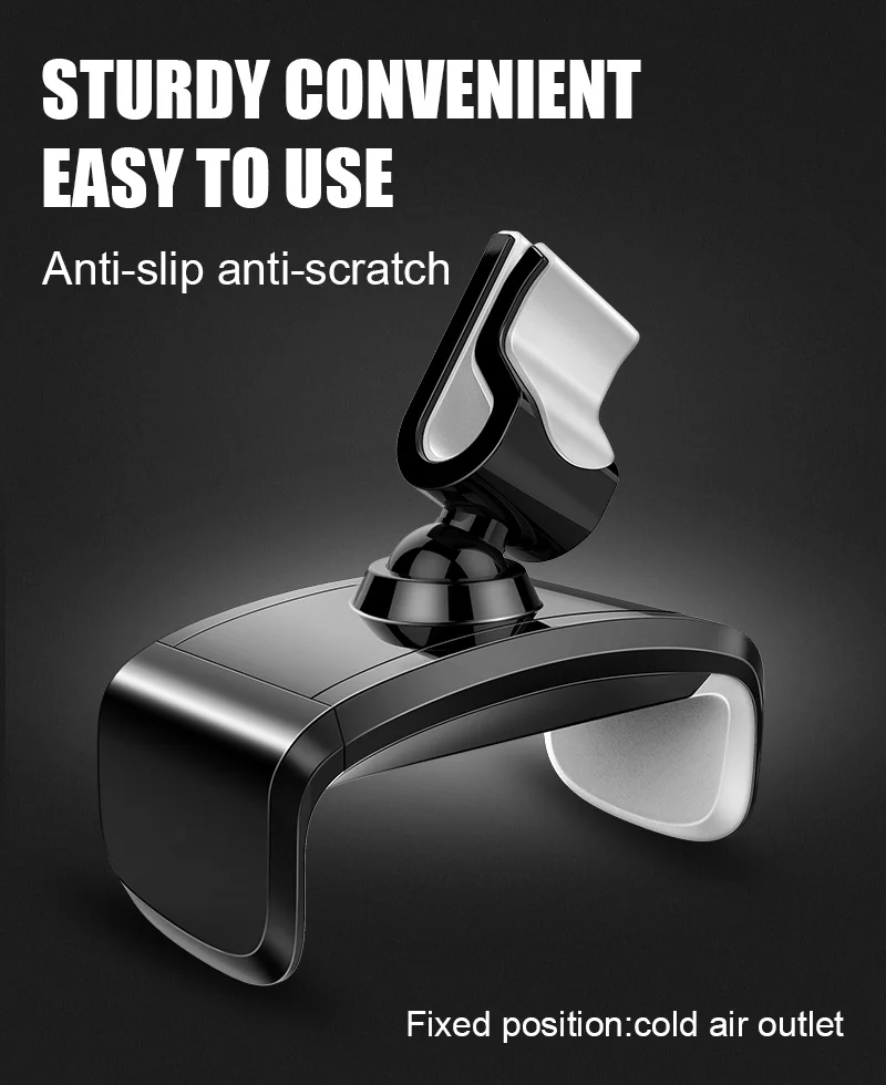 TOMKAS Car Phone Holder for iPhone 6 Sumsung Air Vent Mount Car Holder 360 Degree Ratotable Universal Mobile Car Phone Stand