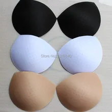 10 пар/партия, съемные подушечки для бюстгальтера, поролоновые чашечки для бюстгальтера с эффектом пуш-ап, чашечки для купальника, вкладыши для бюстгальтера, бикини, подтягивающие грудь, черный, телесный цвет