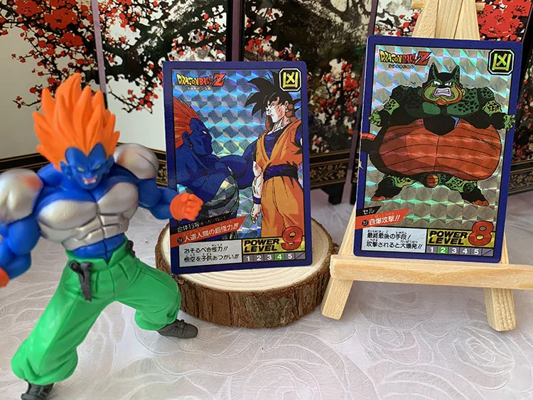 40 шт. карты DRAGON BALL Z Goku Broly флеш-карта экшн-игрушки Фигурки часы в советском стиле игра флеш-карта коллекционные карточки