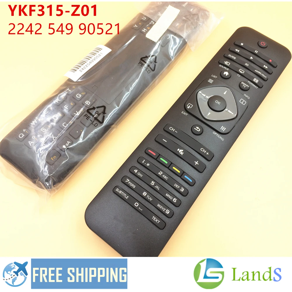 Пульт дистанционного управления для 3D PHILIPS SMART TV PFL7007 40PFL7007 55PFL7007 46PFL7007H/12 40PFL7007K/12