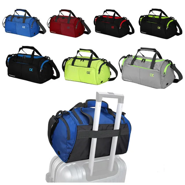 Training Gym Bags Fitness Travel Outdoor Sports Bag Handbags Shoulder Dry Wet shoes For Women Men Sac De Sport Duffel  XA77WA 3