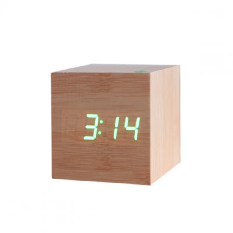 Voice-Control-Wooden-Square-LED-Alarm-Digital-Desk-Clock-with-Thermometer-Calendar-Burlywood-Green-LED_5_800x800