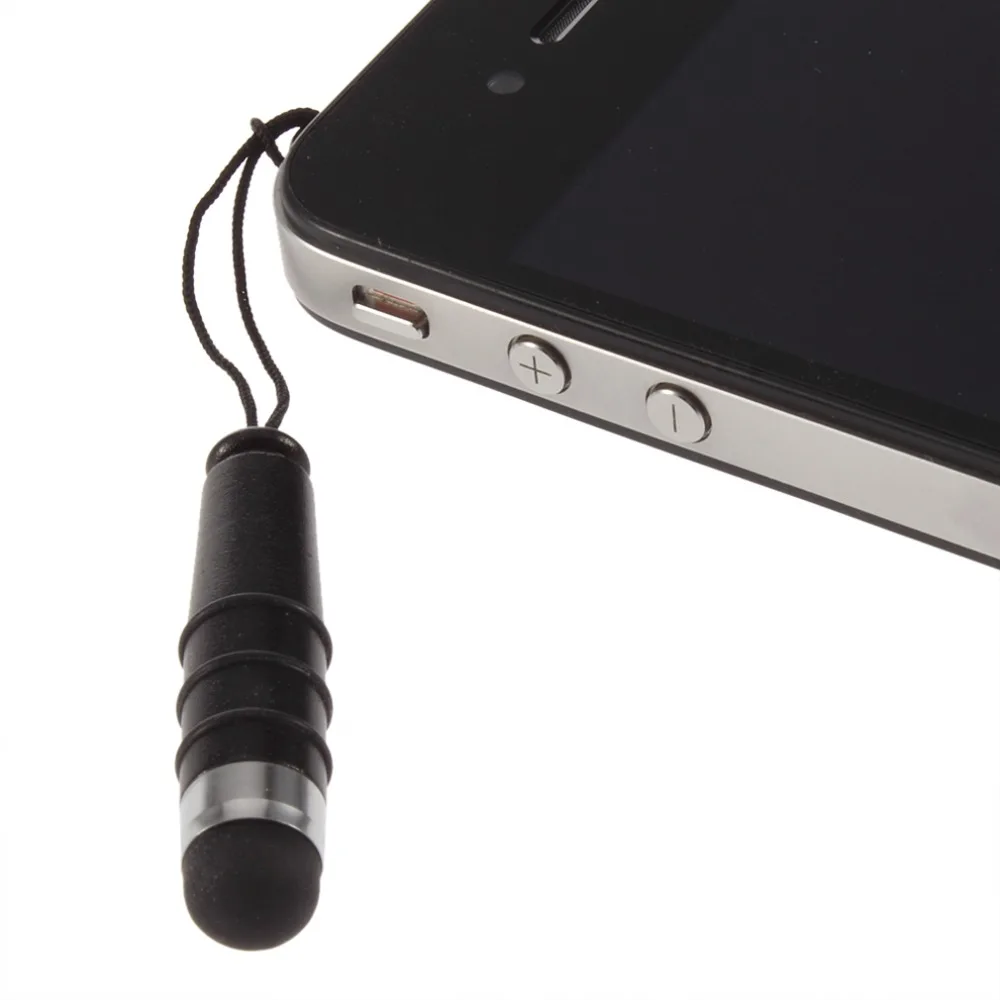 Черный Стилус для всех емкостных сенсорных экранов для iPad iPhone всех мобильных телефонов планшетов
