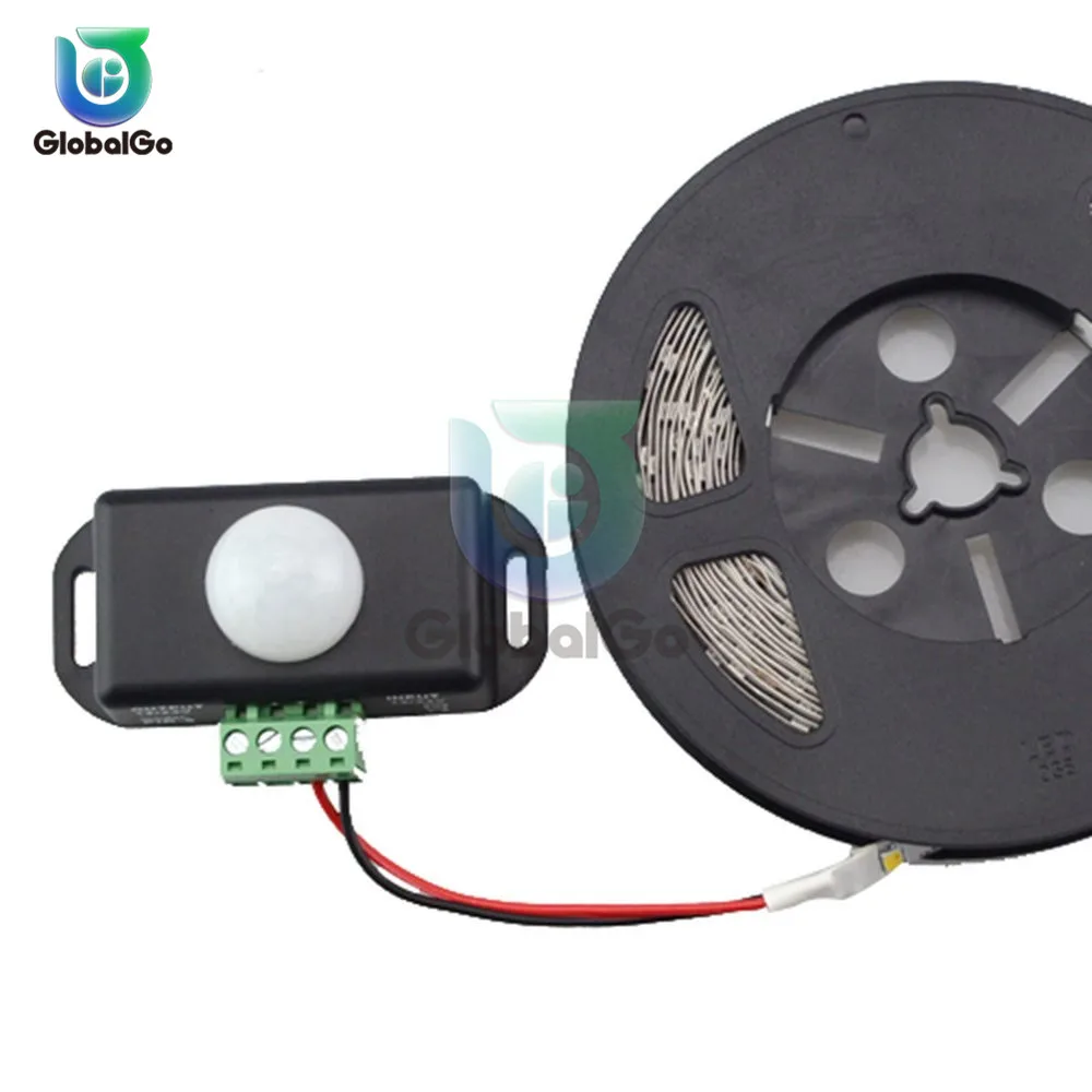 

8A Human Body Sensor Switch LED Strip Light Energy-saving Lamps Infrared Motion Sensor Switch IR Automatic 120 Degrees