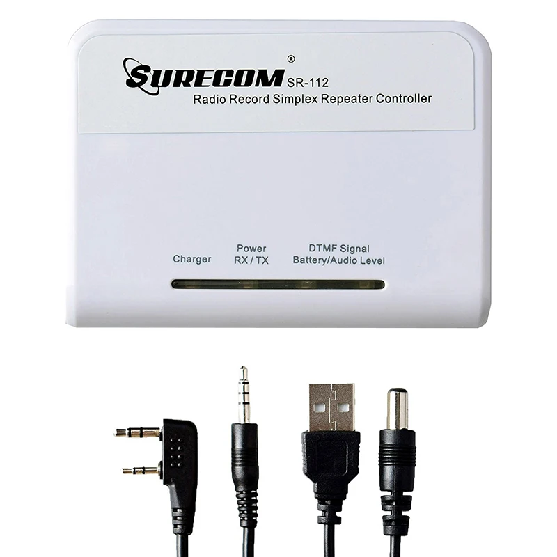 Surecom SR-112 Walkie TalkieTwo way Radio Audio Record Simplex Repeater Controller with 1pcs Radio connect Cable SR112 Repeater (5)