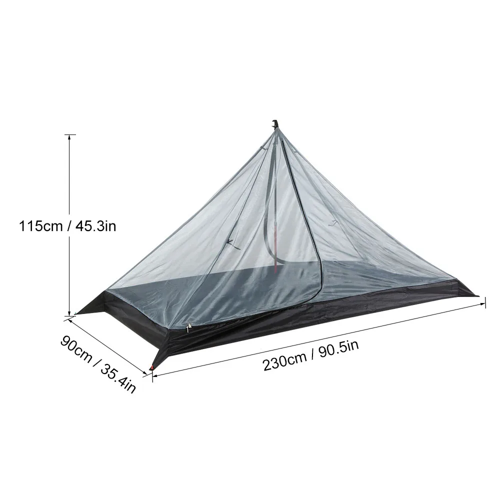 Двухслойная палатка 210 т полиэфирная ткань водостойкая альпинистская палатка для кемпинга для рыбалки, охоты, пляжа, путешествий