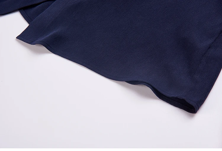 CISULI 100% шелк тутового шелкопряда блузки для малышек рубашка с длинными рукавами Новинки женщин тенденция 2019 мода сращены офисная блузка