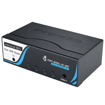 

2 or 4 Ports VGA Video Switcher 500MHz Fast Switch 2/4 in 1 out 2560*1600 with Remote Control