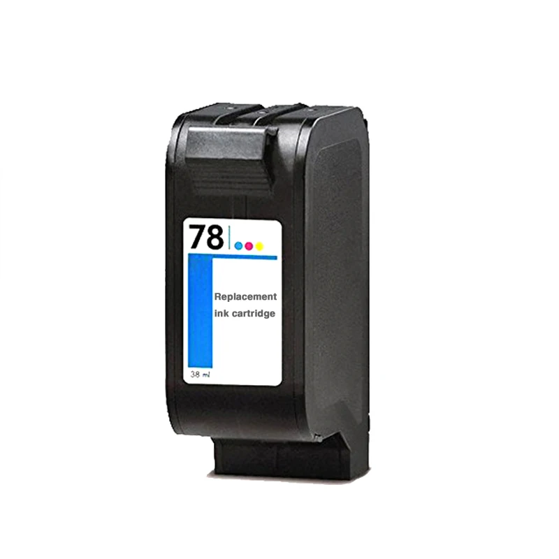 Excellent replacement ink cartridge for 78 78A C6578A C6578D compatible for hp78 1180c 1220c 1280 1600c 6122 printer 