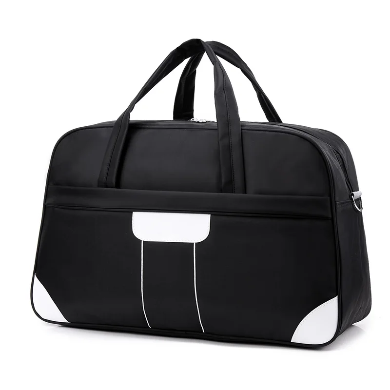 Водонепроницаемая спортивная сумка для спортзала для мужчин и женщин, большая вместительность, Портативная Складная спортивная сумка для отдыха, сумки для фитнеса, Sac De Sport - Цвет: Black S