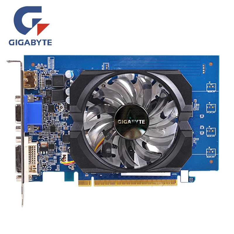 GIGABYTE GT730 2 Гб D5 видео карты GV-N730D5-2GI 64Bit GDDR5 Графика карты для nVIDIA Geforce GT 730 D5 HDMI Dvi использовать карты VGA