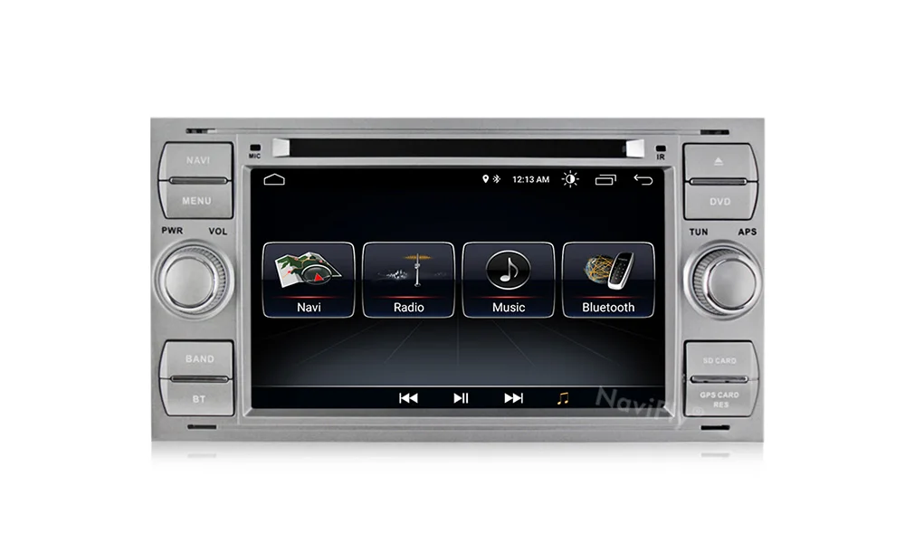 Top Android 8.1 Car dvd multimedia player radio audio For Ford Mondeo S-max Focus C-MAX Galaxy Fiesta Form Fusion Connect GPS Navi 1