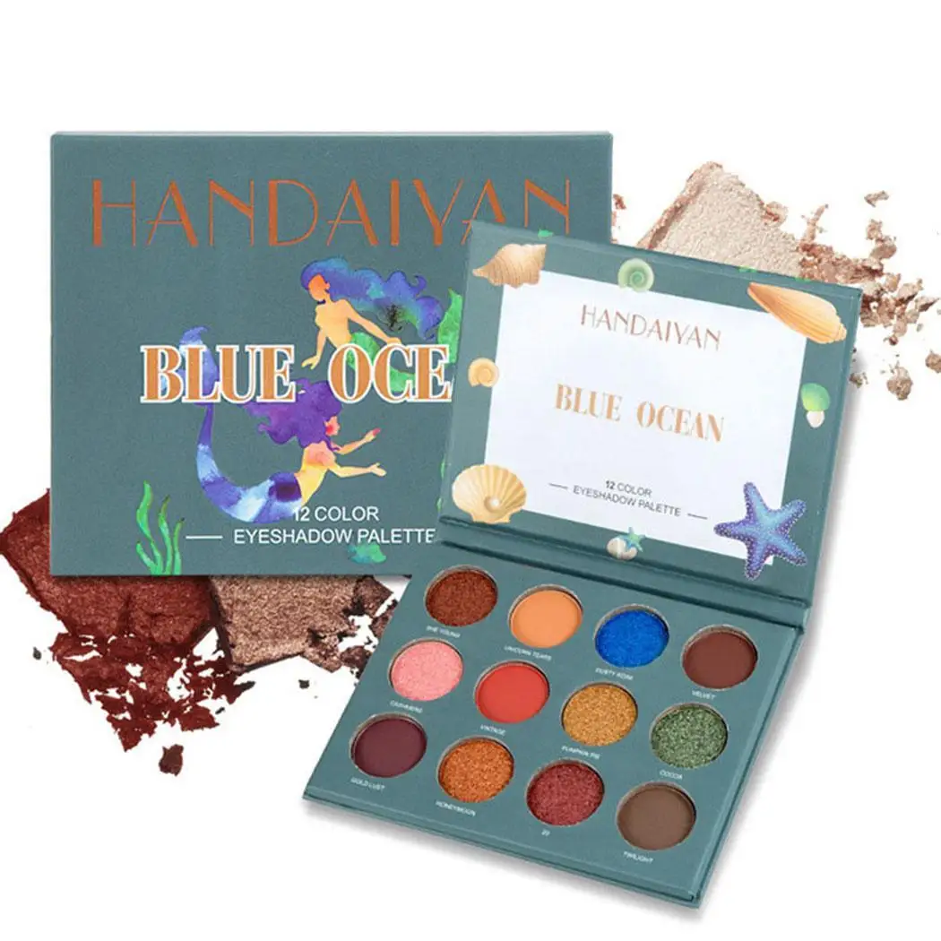 

New Women Makeup Beauty Shimmer Matte Eye Suitable for both professional use and home use. Shadow Palette 69g