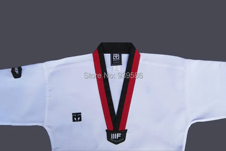 20 teile/los großhandel! Erwachsene & kinder dobok Taekwondo TKD uniform männer frauen langarm shirt + hosen Jujitsu karate training anzug