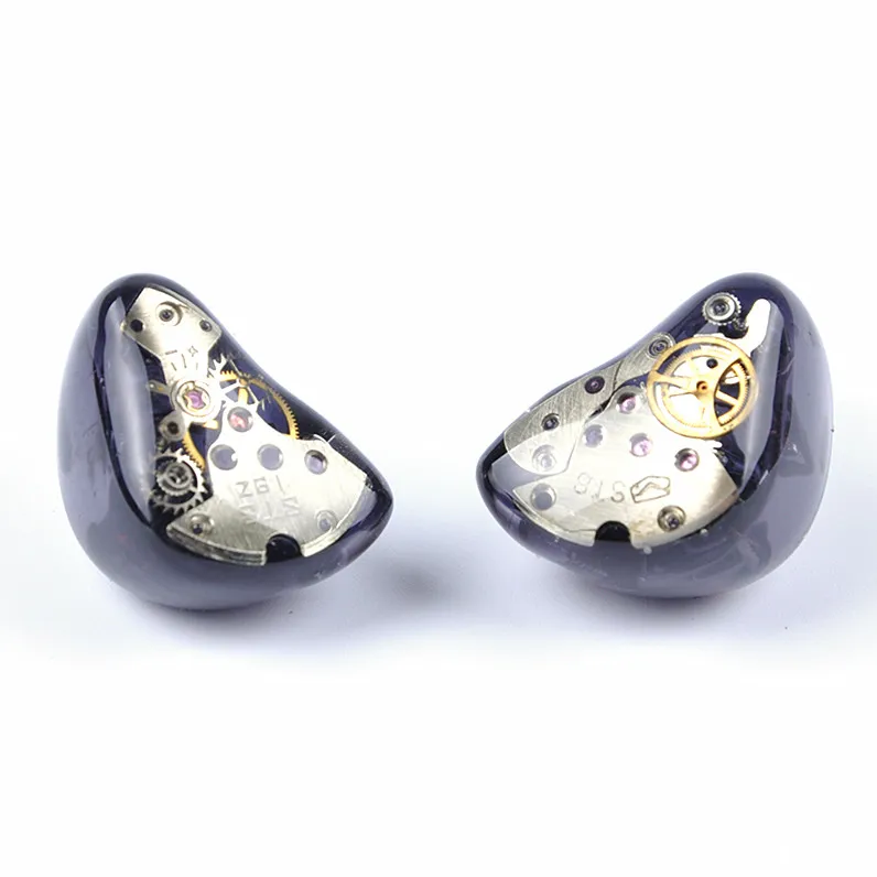 

Wooeasy 3BA+1DD Gear in Ear Earphone Custom Made Hybrid Around Ear Earphone With MMCX Plated Earphone