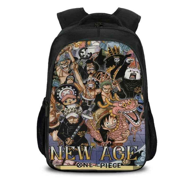 New Age One Piece Backpack Cartoon Shoulder Bag Nylon School Bags Gift Big Capacity Bon Voyage Casual Mochila Escolar Backpacks Aliexpress
