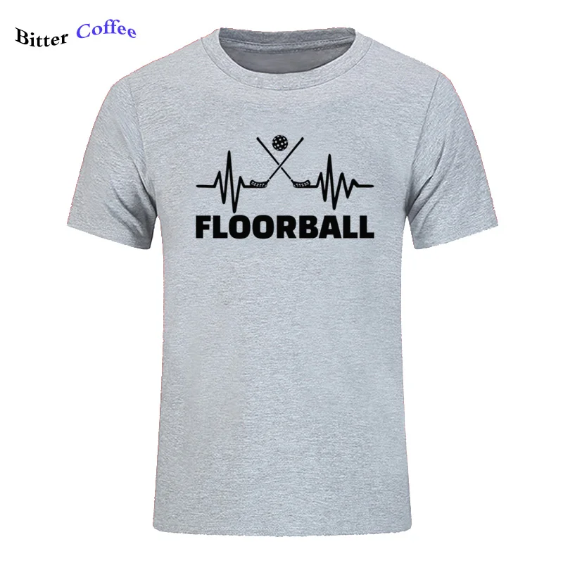 Мужская футболка Floorball Fan ECG для мужчин, Качественная мужская футболка с круглым вырезом и коротким рукавом, модная брендовая футболка - Цвет: 10