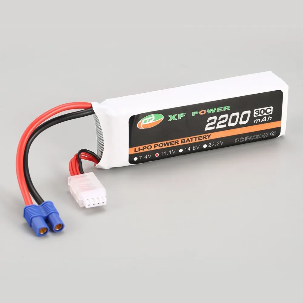 XF Power 11 1 В 2200 мАч 30C 3S 3S1P Lipo батарея EC3 вилка перезаряжаемая для Blade 350 QX450 RC Дрон