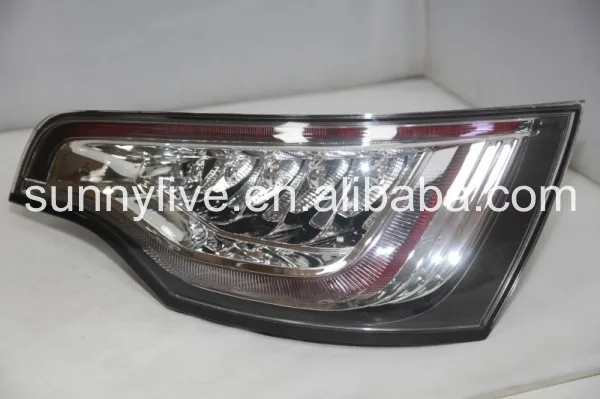 Для Audi Q7 светодиодный задний светильник lamp2010- год красный черный OEM