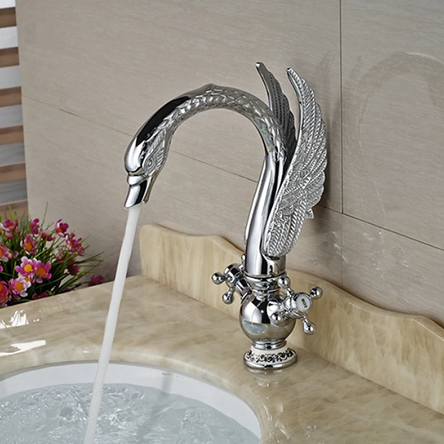 Chrome And Brass Bathroom Faucet Chrome And Brass Bathroom Faucet