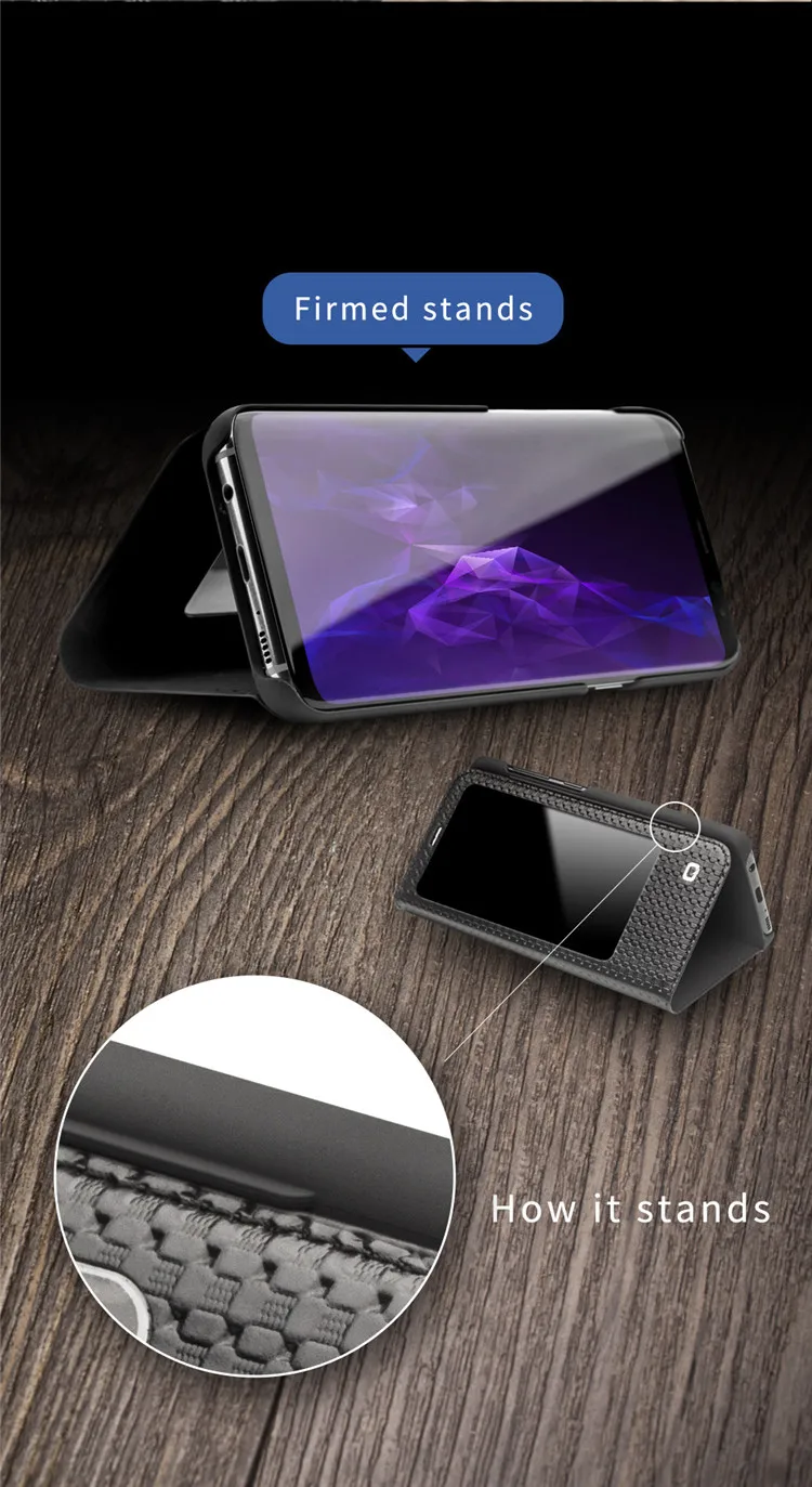 QIALINO чехол из натуральной кожи с откидной крышкой для samsung Galaxy S9 плюс класса люкс ручной работы телефона чехол для samsung S9 5,8/15748 см