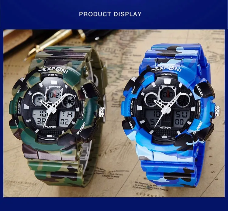 Цифровые наручные часы электронные Мужские t-часы с застежкой из нержавеющей стали акриловые зеркальные модные спортивные часы наручные для горного туризма мужские