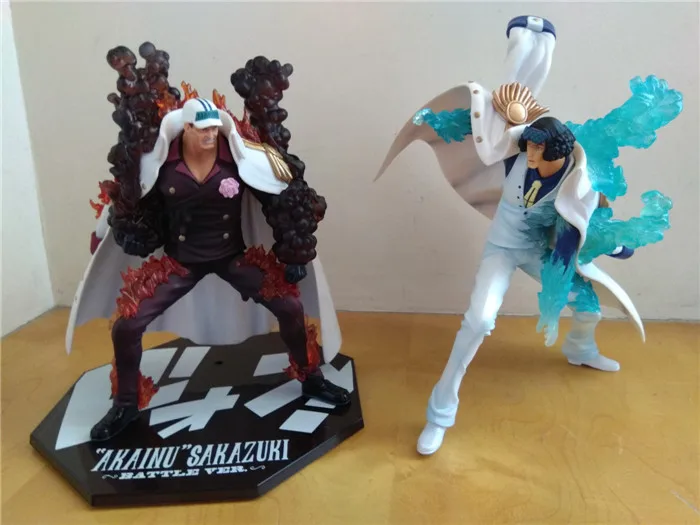 

original ZERO One Piece Red Dog sakasky Green Pheasant AO KIJI generals fighting edition boxed PVC