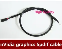 Бесплатная доставка nVidia графика Spdif кабель 2PIN N карты DVI, HDMI аудио линии передачи