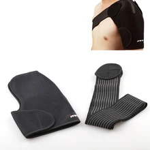 Дышащая защита для плеч эластичный бинт подплечники Кинезиология, спортивная лента плечевой протектор