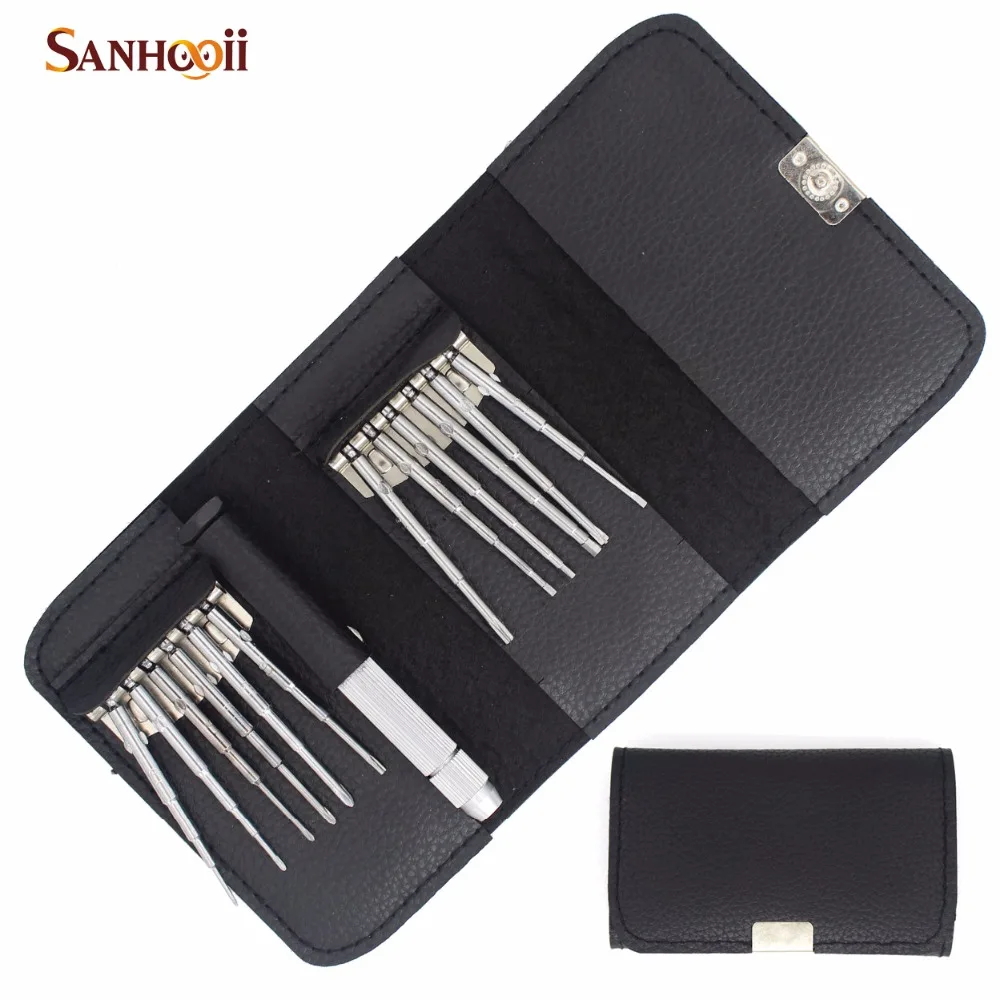 

SANHOOII 13in1 Leather Bag Precision Screwdriver Repair Tools Kit for DJI Phantom 3 4 Mavic Pro RC Drone Quadcopter UAV