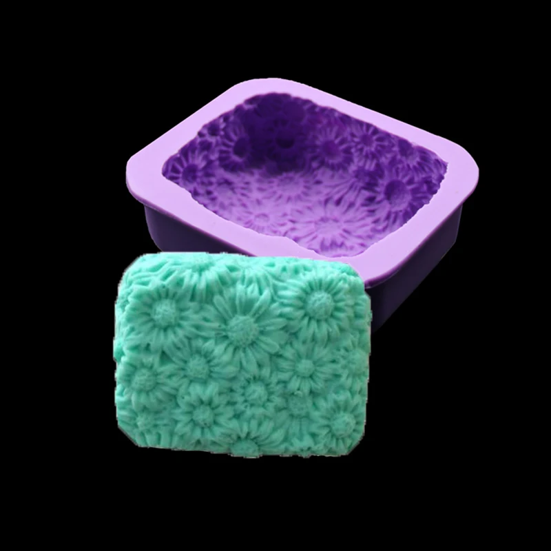Пищевой Подсолнух сладкие конфеты крутые 3D мультфильм Силиконовые для шоколада