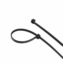 

1000pcs/bag 1.8*100 Black White Connectors strong plastic cable ties with self-locking nylon cable ties International standards
