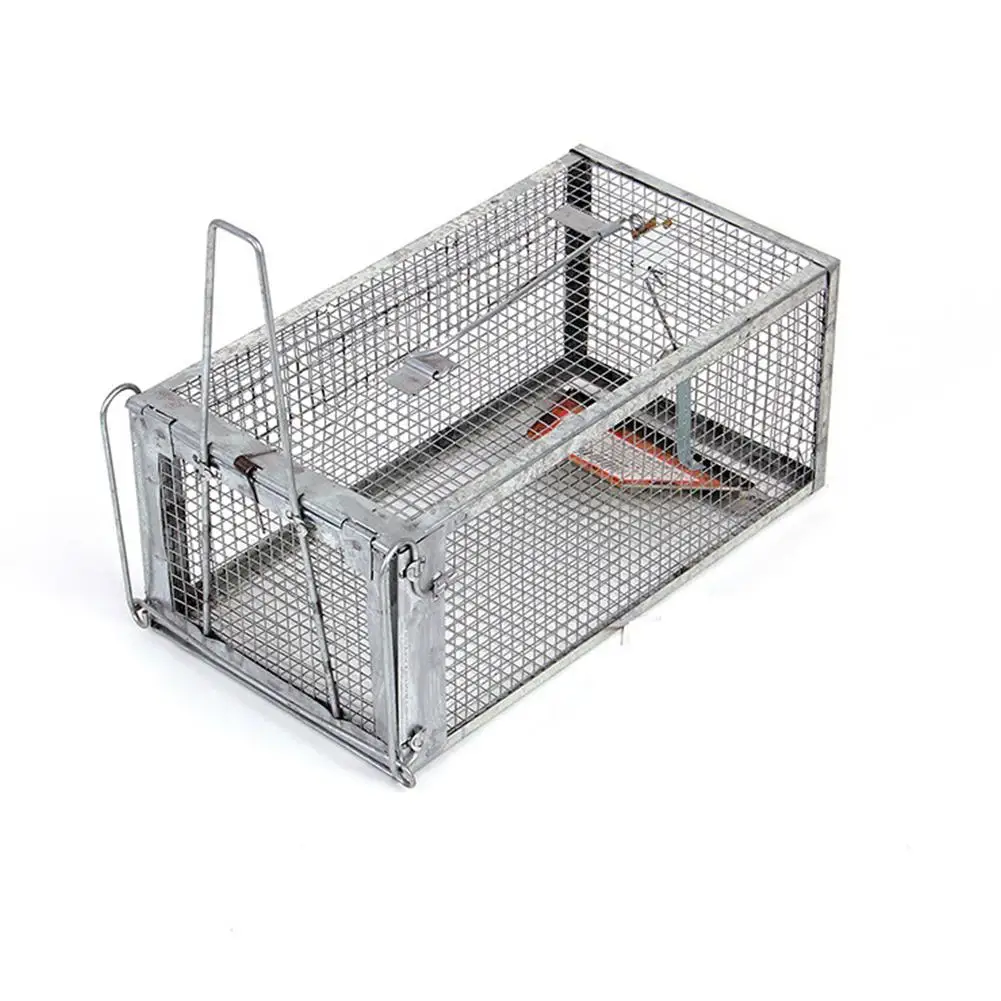 AsyPets Live Animal Humane Trap Catch Rats Mouse Mice Trap Rat Killer Single Door 30in Traps