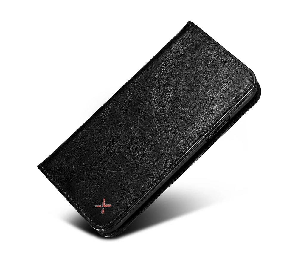 Чехол-кошелек XOOMZ из натуральной кожи для iPhone XS MAX, роскошный винтажный Магнитный флип-чехол, чехол для телефона s для iPhone X, чехол