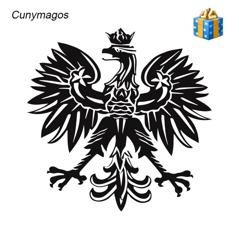 Cunymagos польский Орел Польша символ модный автомобильный стикер s животные