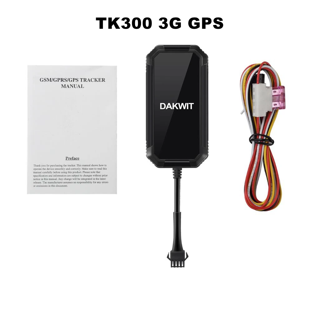 

3G WCDMA Car/Vehicle/Motorcycle/Truck gps tracker TK300 Mini gps tracker Vehicle Tracker Locator Real Time Tracking Free Web APP