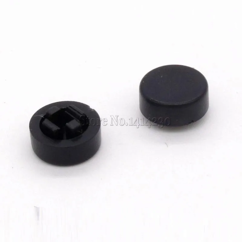 

100Pcs 6X6X7.3mm A44 Round Tactile Push Button Switch Cap Micro button Cap Momentary Tact Cap