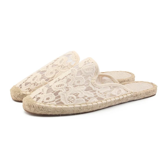 

Women's Smoking Slipper, flat espadrilles sandals