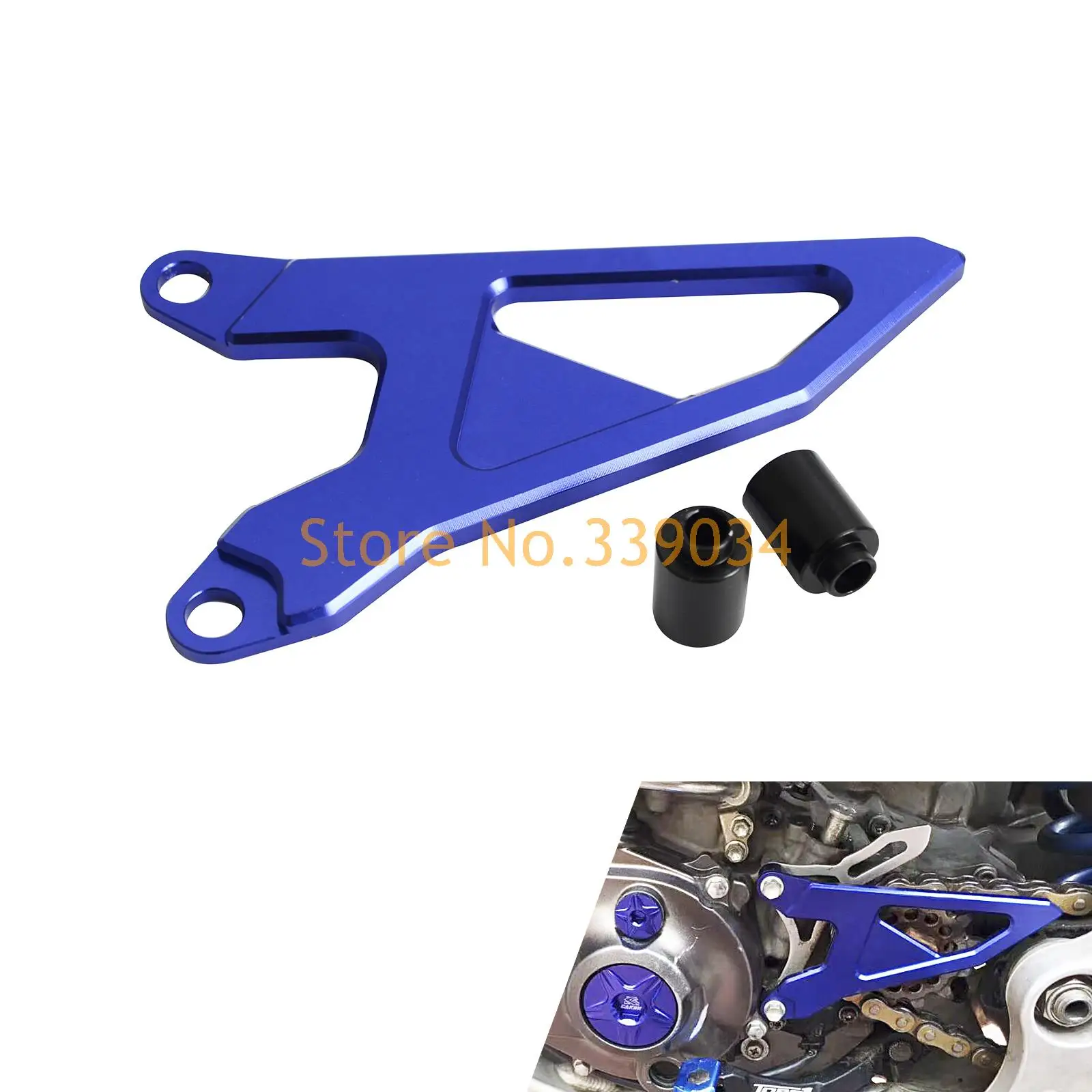 

CNC Billet Aluminum Front Sprocket Cover For Yamaha YZ250F YZ450F 2014 2015 2016