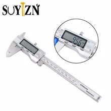 Calibrador Digital 0-150mm/6 “Carcasa de Metal de Acero Inoxidable Digital CALIPER Vernier MICRÓMETRO Electrónico Caliper ZK01